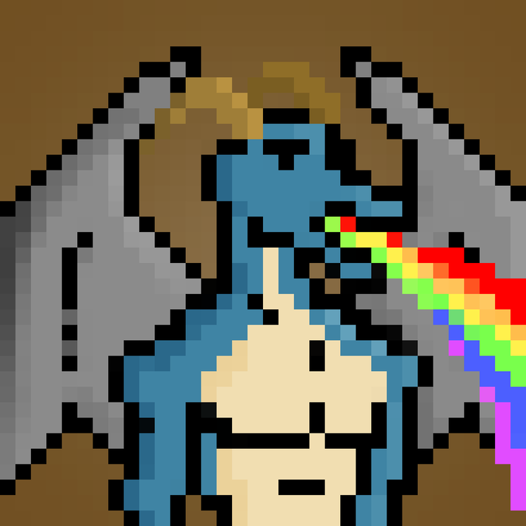 Image of Pixel Dragon: #050