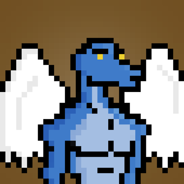 An image of Pixel Dragon: #004