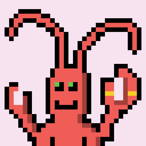 Image of Pixel Lobster #40