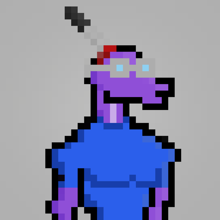 Image of Pixel Dragon: #007