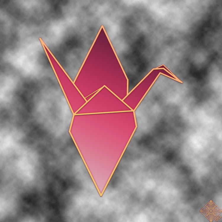 Image of Cloudy Ruby Crane