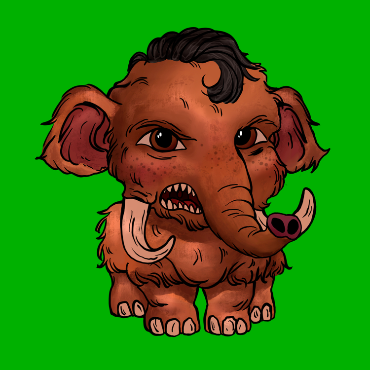 Image of Naughty Mammoth #0011