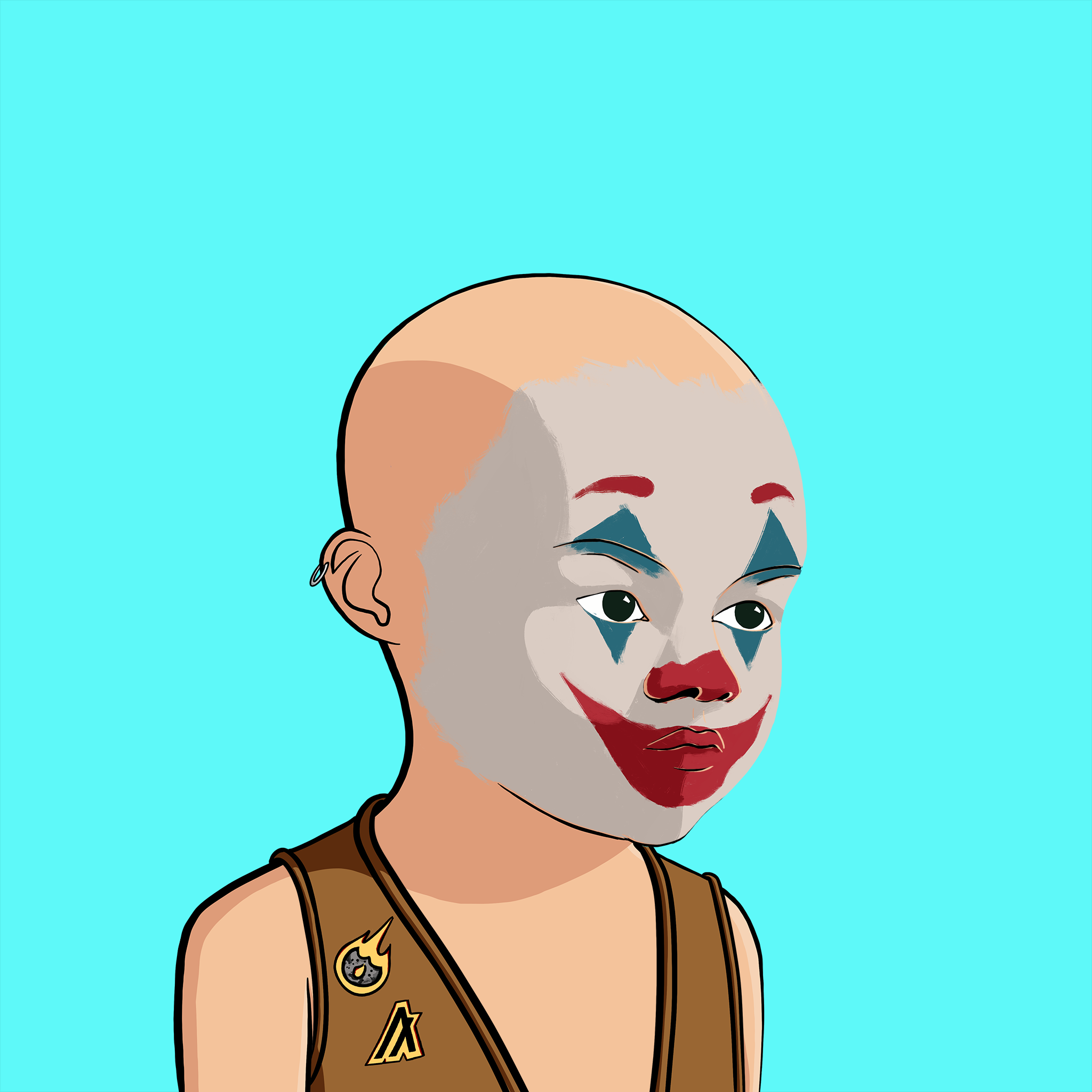 Bald Head #456 NFT on Algorand
