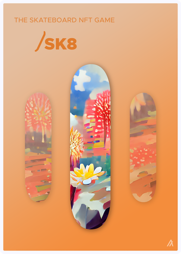 Image of SK8 Deck #003