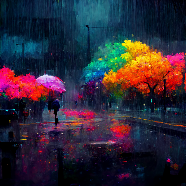 An image of Colorful Rain V2 Prerelease #4