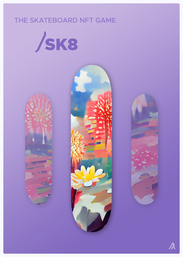 Image of SK8 Deck #007