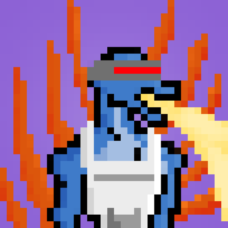 Image of Pixel Dragon: #052