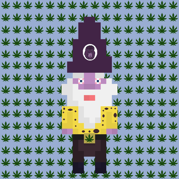 Image of Gnome 420 - Purple Gorilla