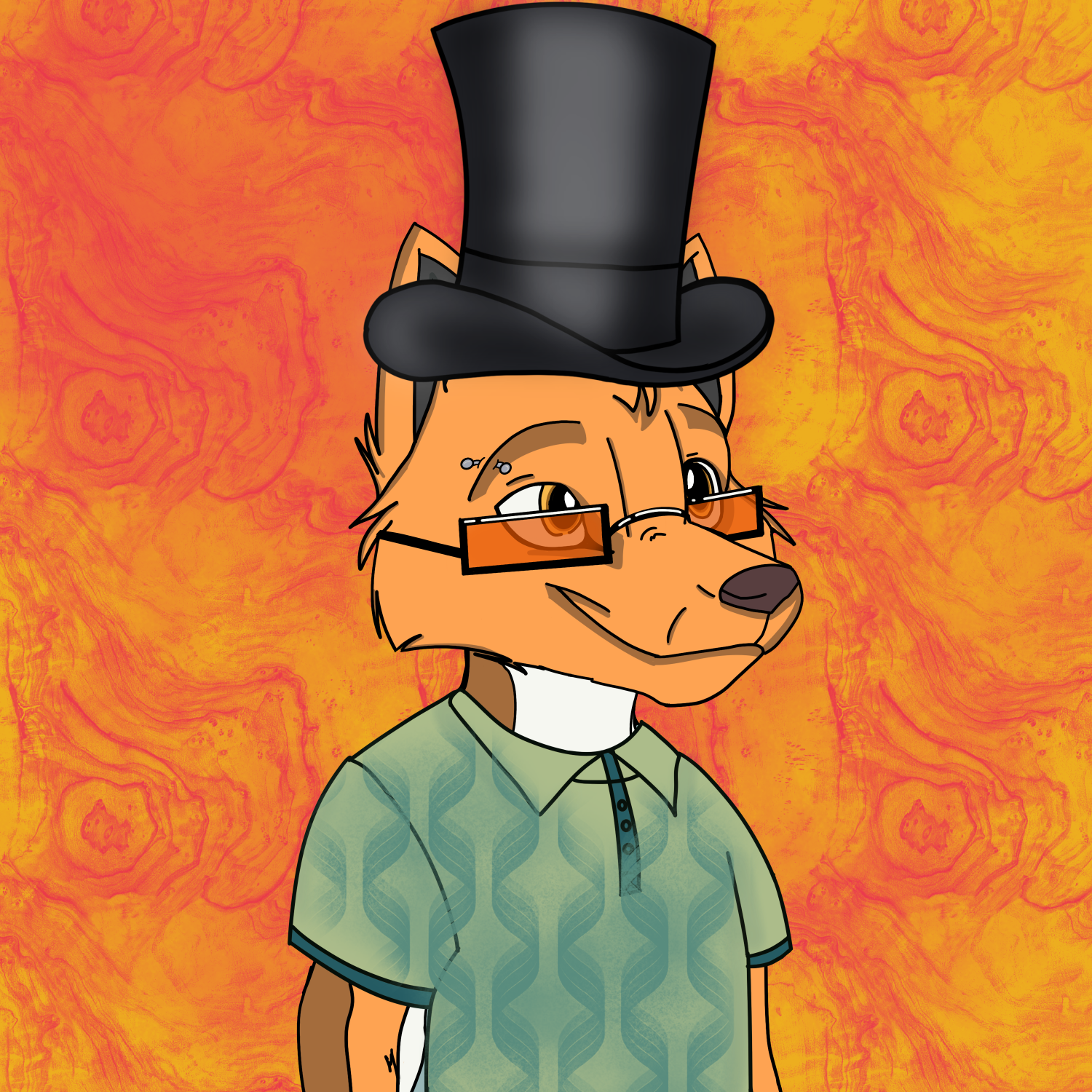 AlgoFoxy #55 NFT on Algorand