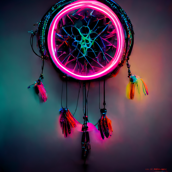 Image of Neon Dreamcatcher, Electric