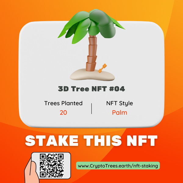 An image of 3D Tree NFT #04 - CryptoTrees