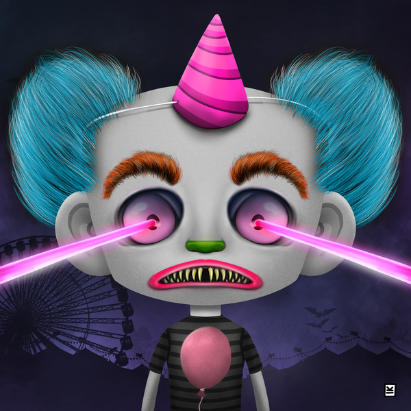 Image of Little Monsters - Clown #23