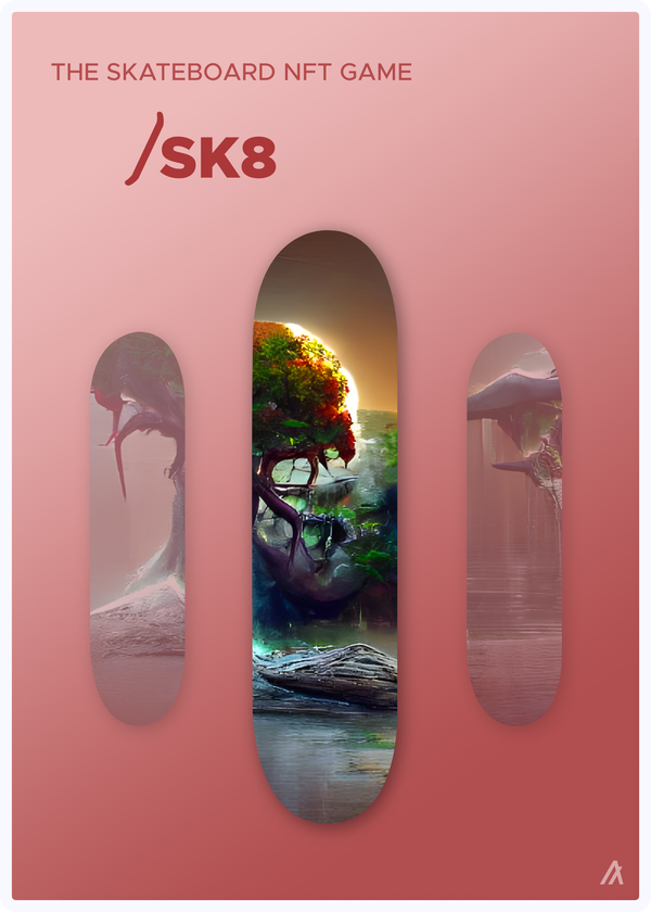 Image of SK8 Deck #010