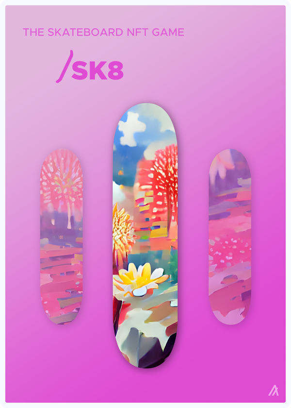 Image of SK8 Deck #008