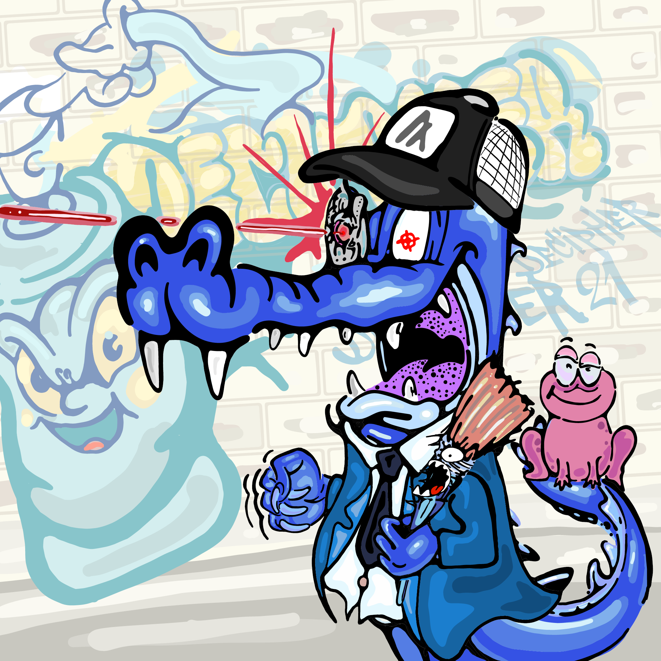 Algo Gator #25 NFT on Algorand