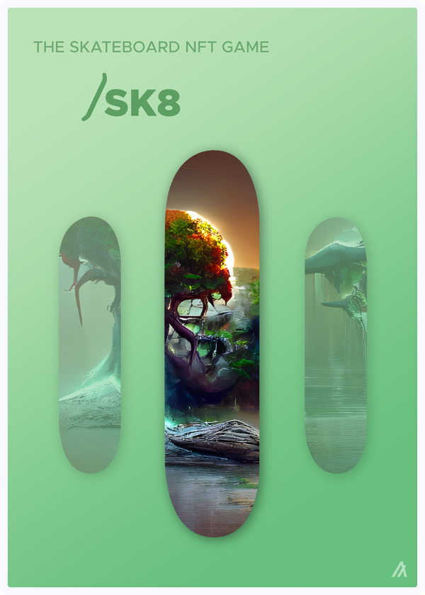 Image of SK8 Deck #013