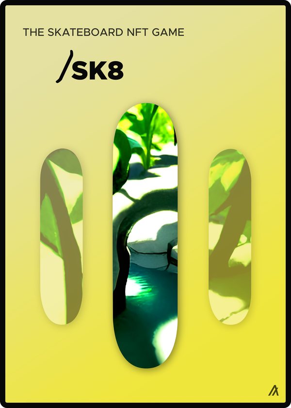 Image of SK8 Deck #036