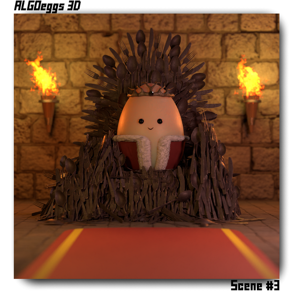 An image of ALGOegg 3D Scene #03