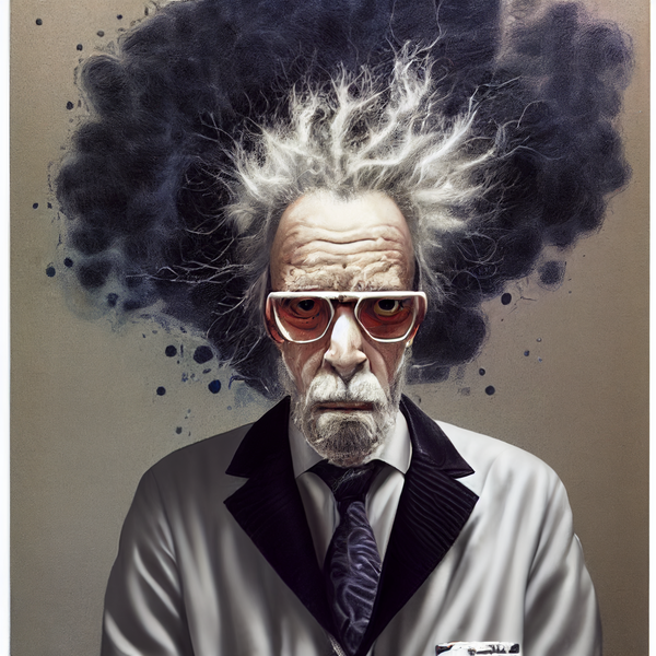 Image of Portrait of a Mad Scientist