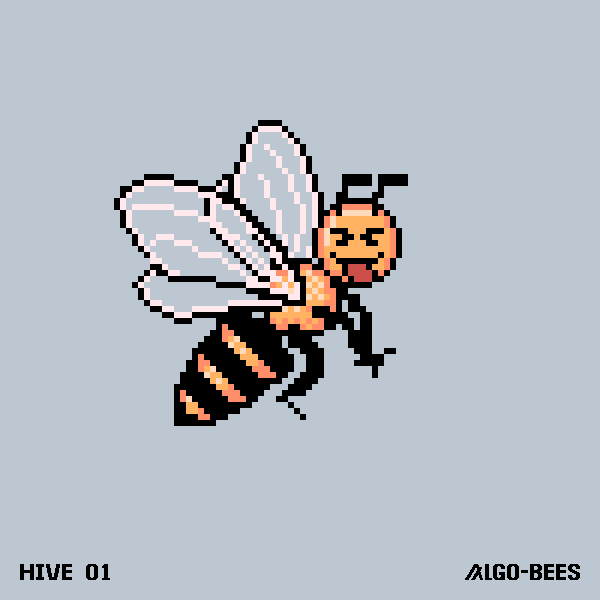 Image of ALGO-BEES H1 #006-01 Cheeky