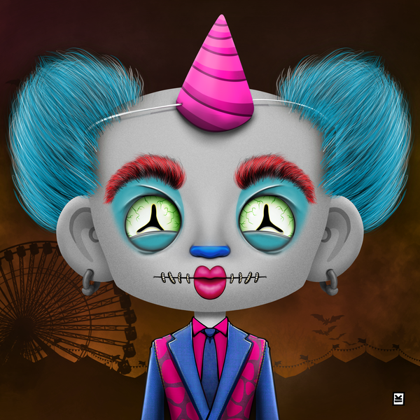 Image of Little Monsters - Clown #38