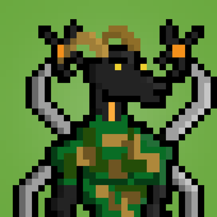 Image of Pixel Dragon: #013