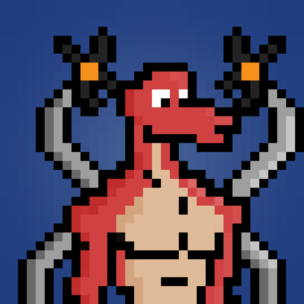 An image of Pixel Dragon: #628