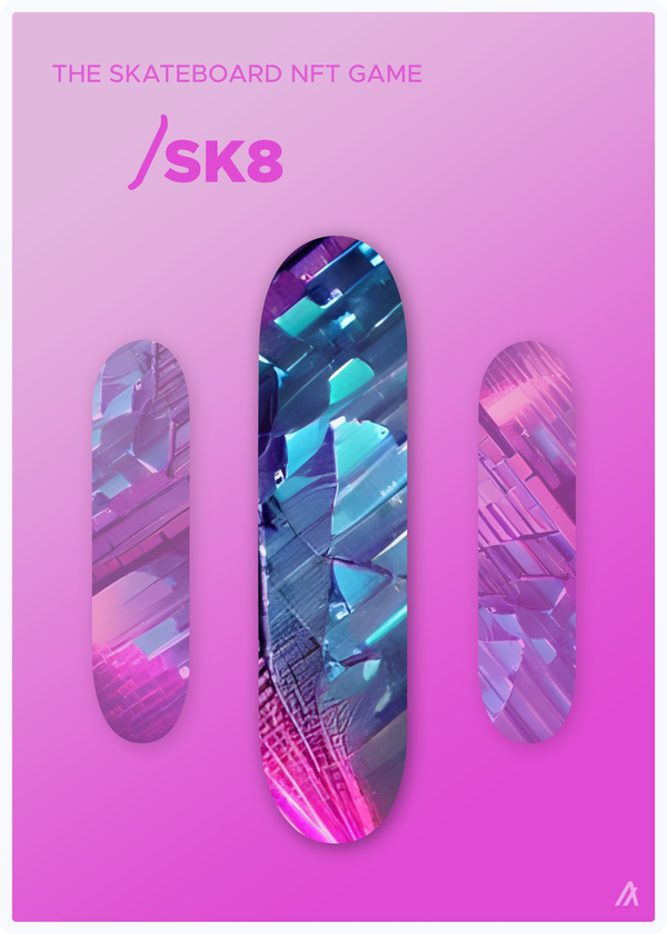 Image of SK8 Deck #032