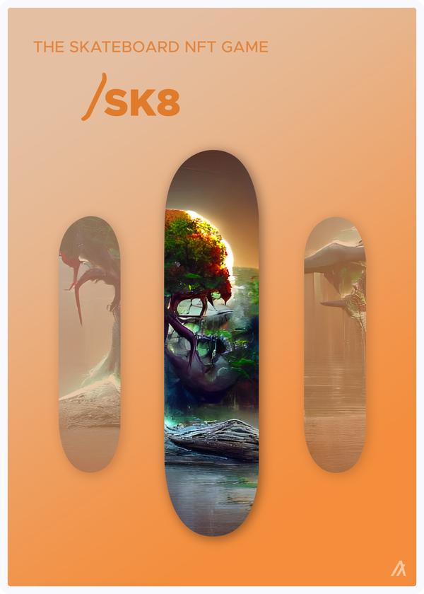 Image of SK8 Deck #011