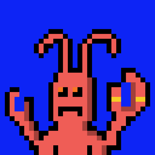 Image of Pixel Lobster #29