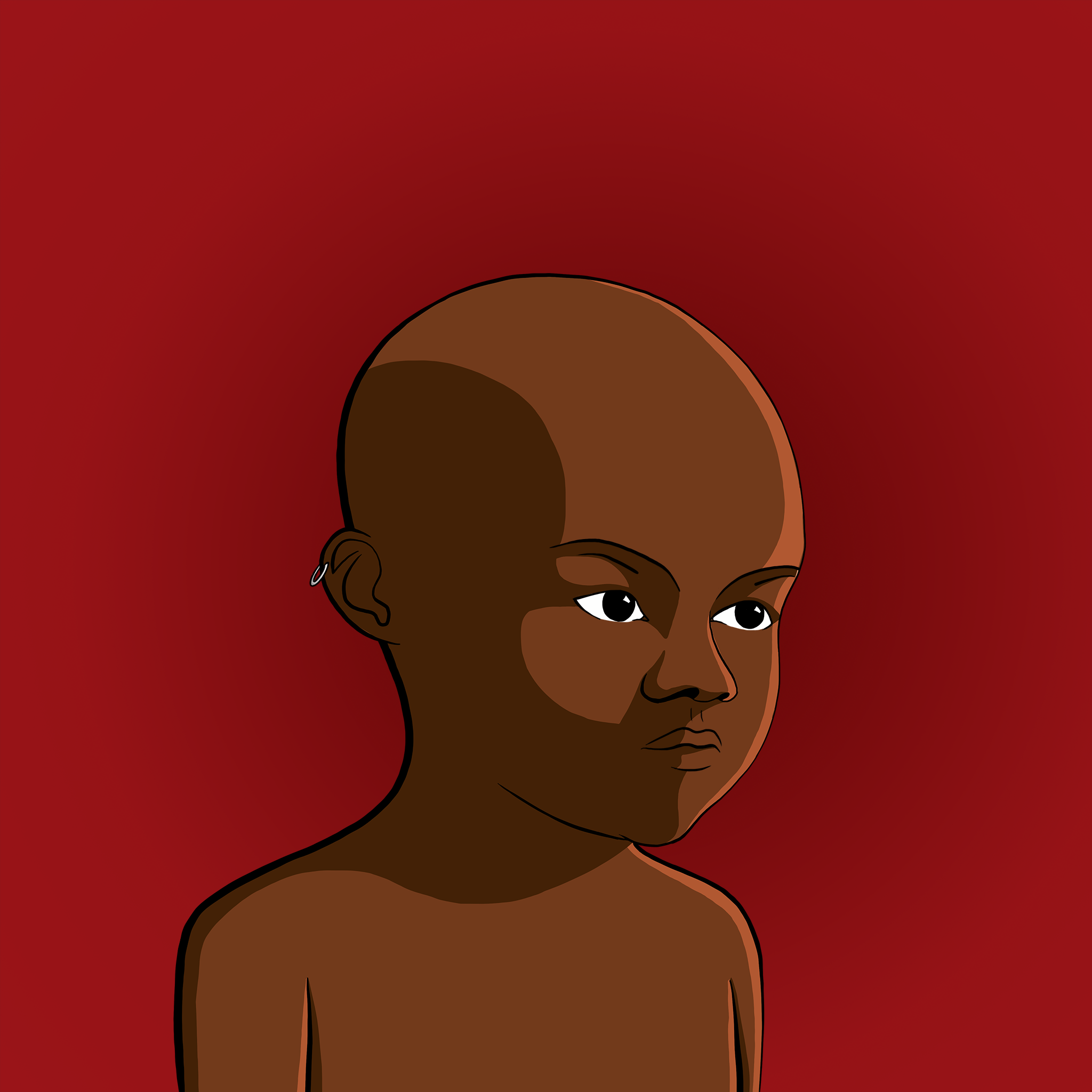 Bald Head #707 NFT on Algorand