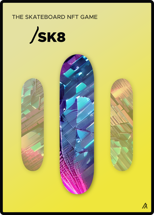 Image of SK8 Deck #028