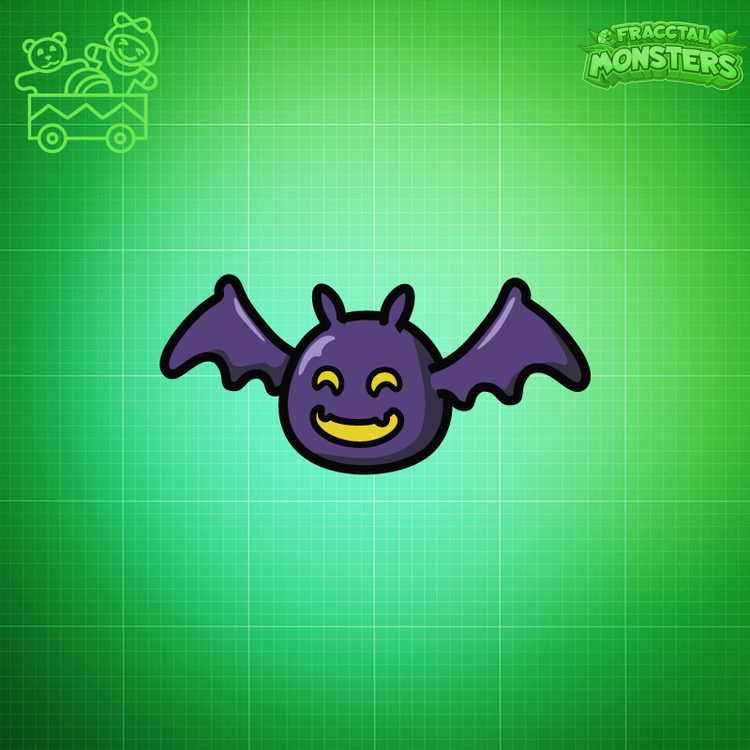 Image of Fracctal Bat Plushie