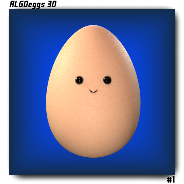 An image of ALGOegg 3D #01