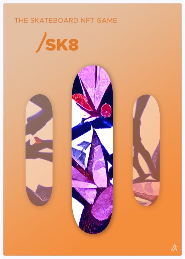 Image of SK8 Deck #043