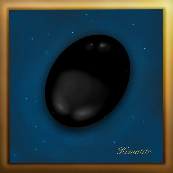 Image of Hematite Power Stone (gold)