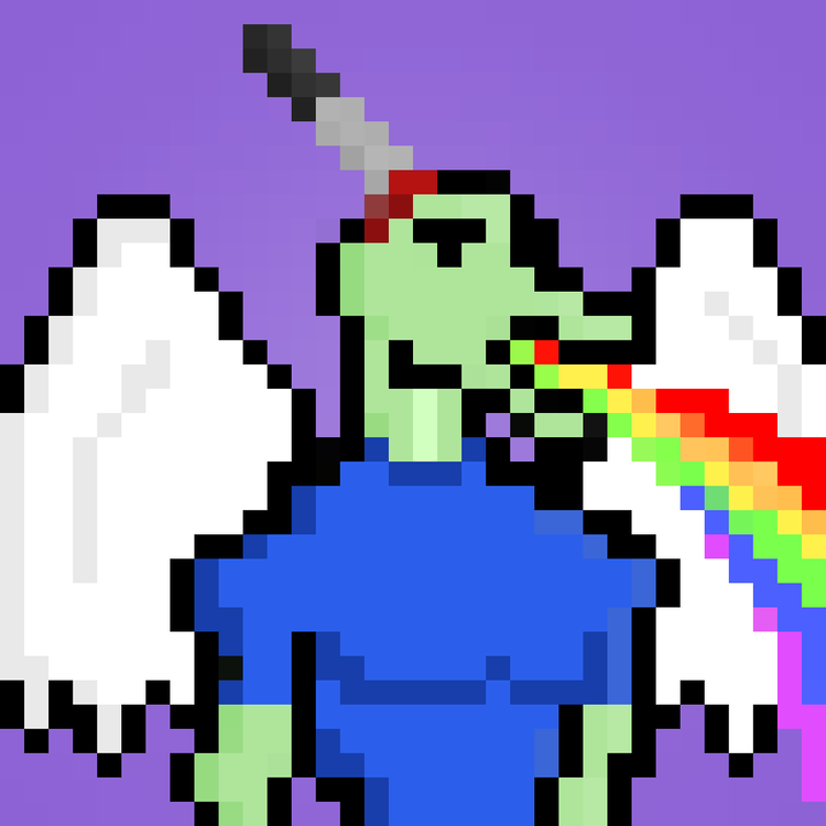 Image of Pixel Dragon: #001