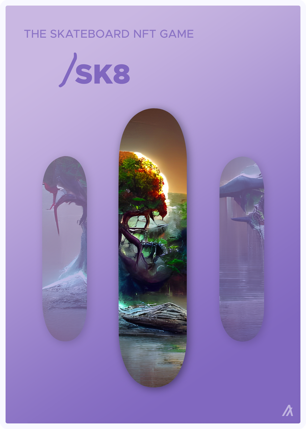 Image of SK8 Deck #015