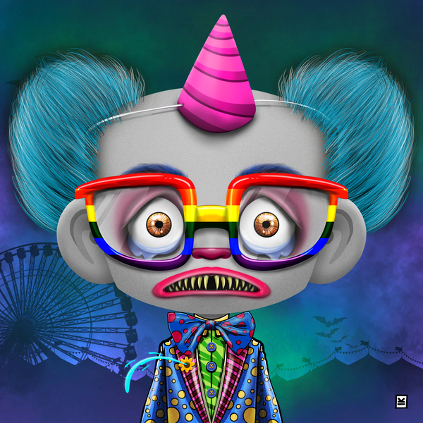 Image of Little Monsters - Clown #36