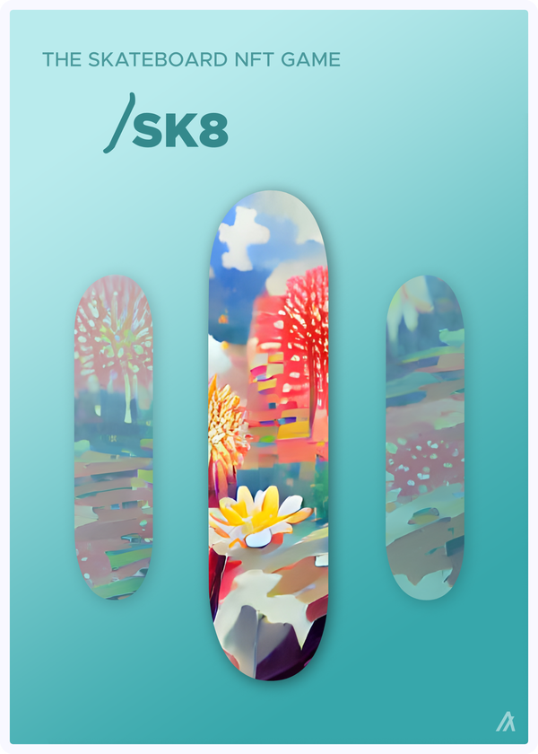 Image of SK8 Deck #006