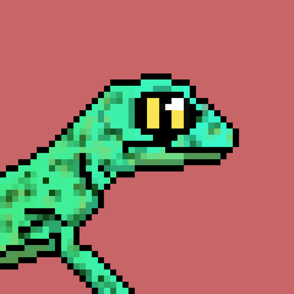 Image of Pixel Geko: #0054