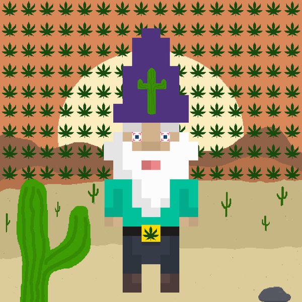 An image of Gnome 420 - Cactus 