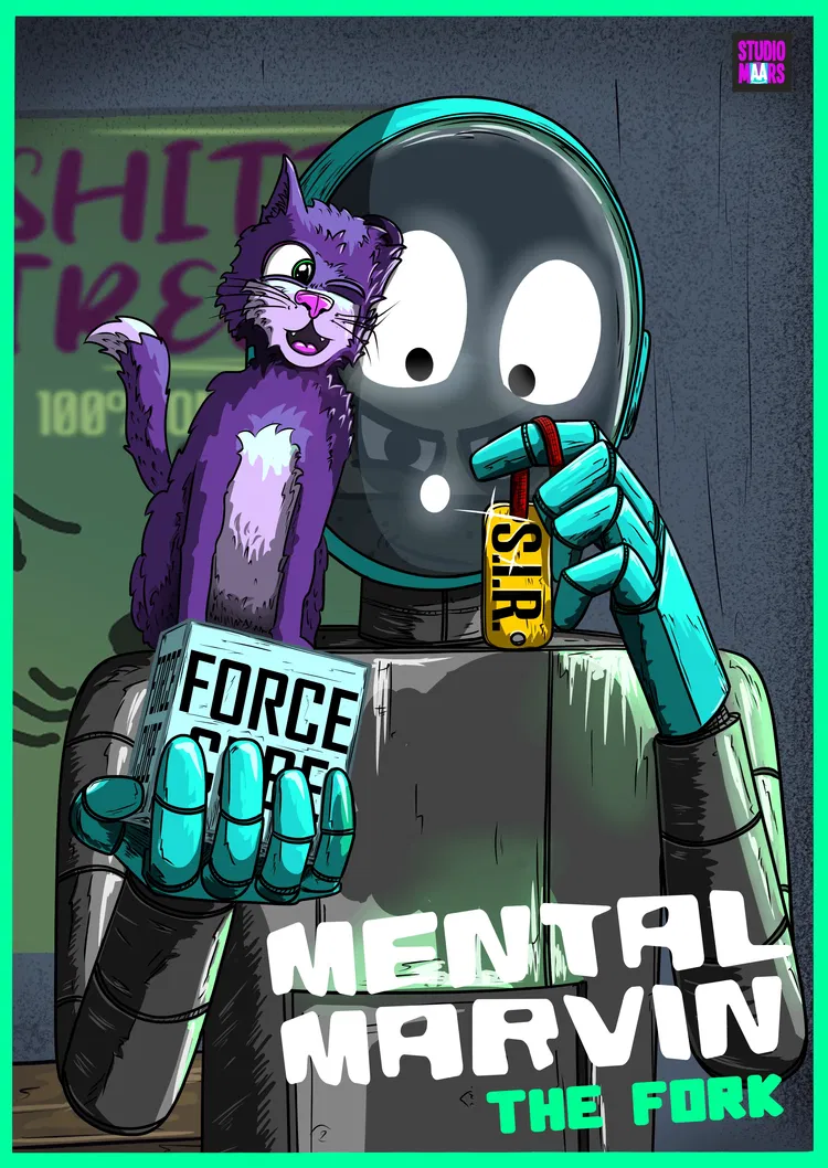 Image of Mental Marvin: The Fork #41