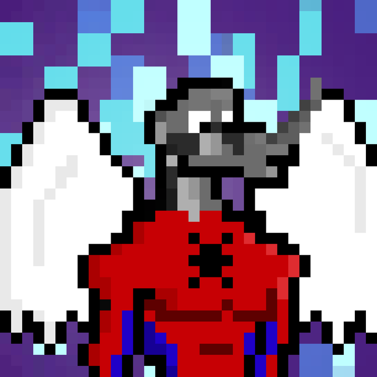 Image of Pixel Dragon: #055