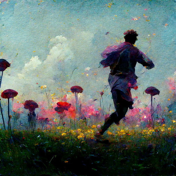 Image of Running Through Cubensis and Flowers