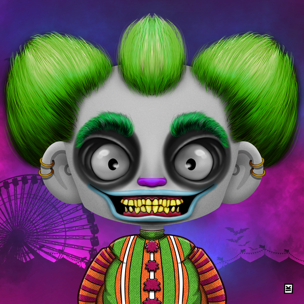 Image of Little Monsters - Clown #35