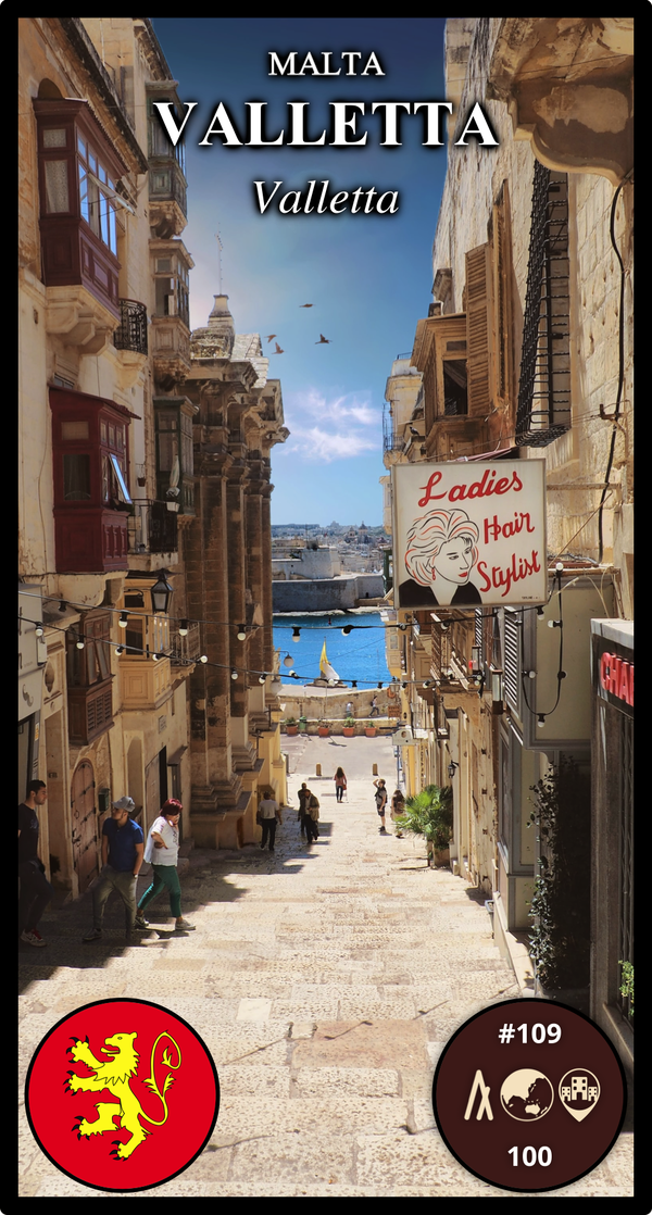 An image of AWC #109 - Valletta, Malta