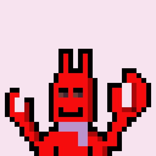 Image of Pixel Lobster #44