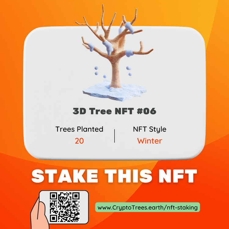 Image of 3D Tree NFT #06 - CryptoTrees