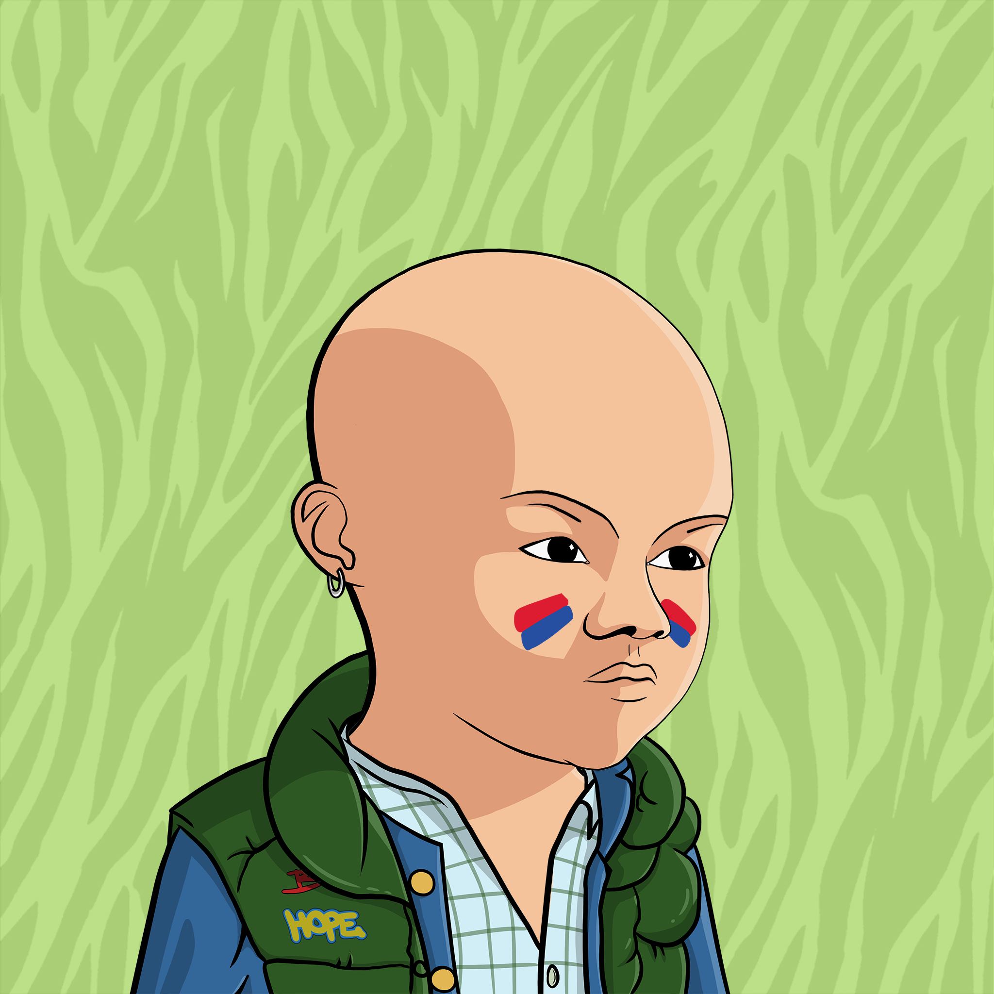 Bald Head #1433 NFT on Algorand